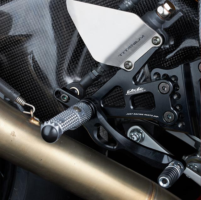 Kit de Réglage pour Repose-pieds OEM Valter Moto Noir - 51% de réduction
